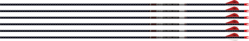 Easton Arrow 5mm FMJ 400 6-Pack with 2" Blazer Vanes