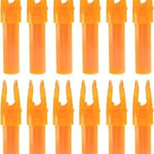 Carbon Express Nock Launchpad Orange 12 Pack