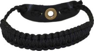 Easton Diamond Wrist Sling, Deluxe Black Paracord