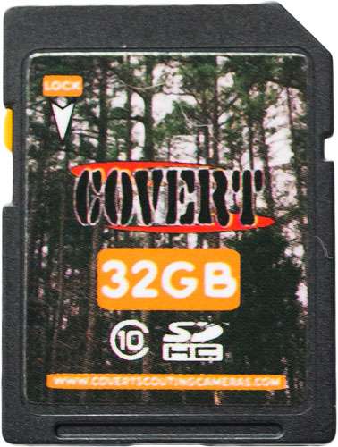 Covert Camera 32GB SD Memory Card Class 10