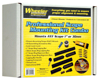 Wheeler Complete Scope Mounting Kit for 1" and 30mm Scopes