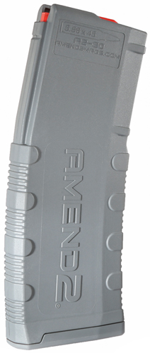 Amend2 AR-15 Magazine 30RD Polymer Gray - High-Quality, Durable