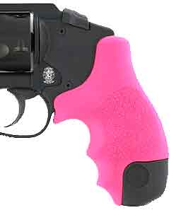 Hogue Grips S&W J Frame RB for CENT./POLY BODYGUARD PINK