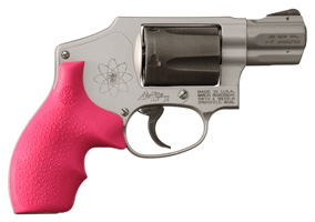 Hogue Bantam Pink Round Butt Grip for S&W J Frame
