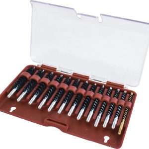 Tipton 13-Piece Nylon Rifle Bore Brush Set with Storage Case