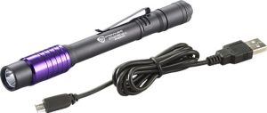 Rechargeable UV Penlight for Professionals: Streamlight Stylus Pro USB