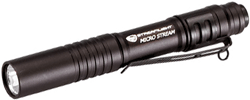 Streamlight Microstream Light White LED Black Pocket Clip