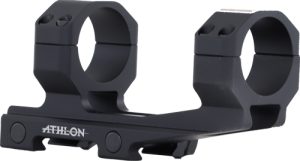 30MM BLACK Athlon Cantilever Scope Mount - Lightweight, Durable