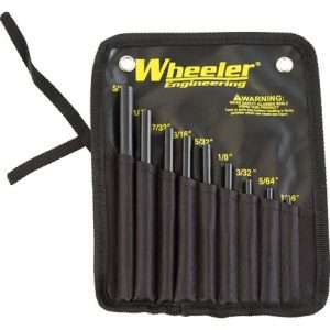 Wheeler 9-pc Roll Pin Starter Set with Storage Pouch