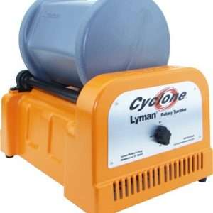 Lyman Cyclone Rotary Tumbler with Steel Media & Sifter: Efficient, Quiet, Customizable, Easy-to-Use