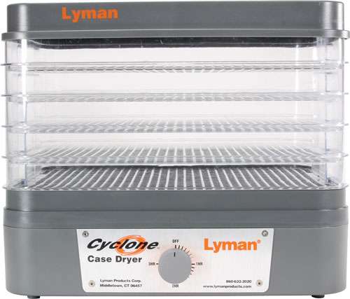Lyman Cyclone Case/Parts Dryer - High-Capacity Drying Solution