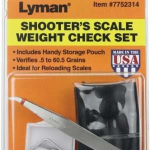 Lyman Shooter's Scale Weight Calibration Kit