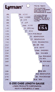 Lyman Trim-to-Length Case Gauge - Precision Reloading Tool