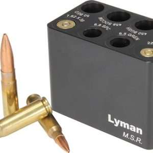 Lyman MSR Ammo Checker Block - Precision Reloading Tool