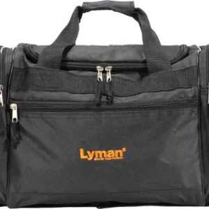 Lyman Handgun Range Bag Black Nylon Carry Strap