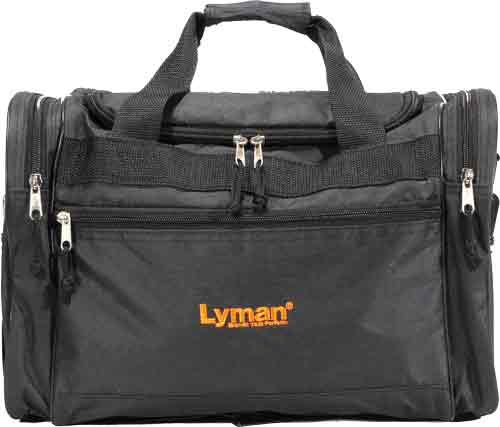 Lyman Handgun Range Bag Black Nylon Carry Strap