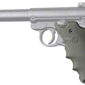 Hogue Rubber Grips Ruger MKIV OD Green