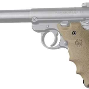 Hogue Rubber Grips Ruger MKIV Finger Grooves FDE