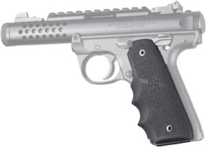 Hogue Rubber Finger Groove Grips for Ruger 22/45 MKIV