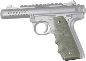 Hogue Rubber Grips Finger Grooves OD Ruger 22/45 MKIV