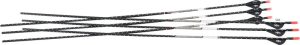 Easton Arrow FMJ 5mm 340 with 2" Blazer Vanes 6-Pack