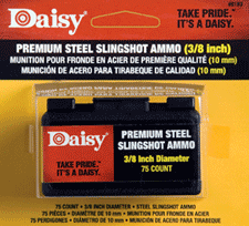 3/8" Steel 70-Count Pack for Daisy Slingshot