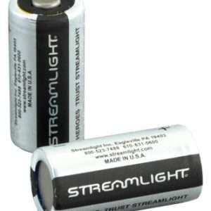 Streamlight CR123A Batteries 2-Pack for Flashlights