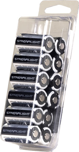 Streamlight CR123A Lithium Batteries 12-Pack - Reliable Power