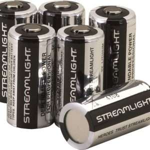 Streamlight CR123A Lithium 6-Pack Batteries for Professionals