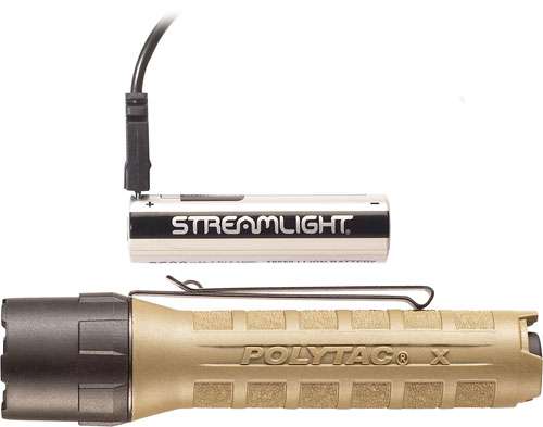 Streamlight Poly-Tac X USB Flashlight, 600 Lumens