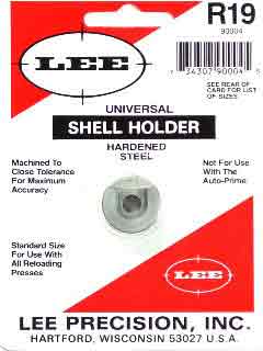 Lee Press Shellholder R-19 for 9mm Luger Cartridges