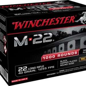 Winchester M-22 22LR 40gr LRN 1255fps - 1000 Rounds