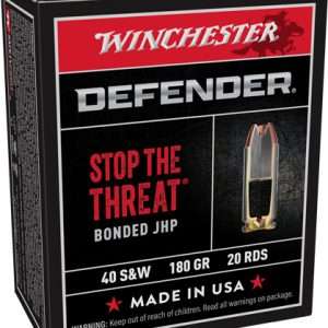 Winchester Supreme Elite 40 SW 165 Grain Bonded PDX1
