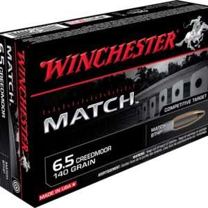 Winchester Match 6.5 CM 140gr BTHP Ammo