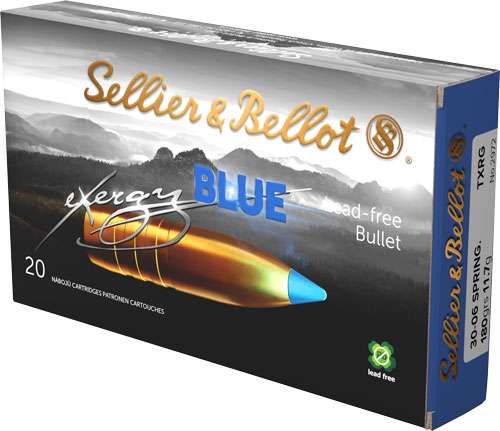 S&B 30-06 180gr TXRG Blue Ammo - 20RD 12BX/CS