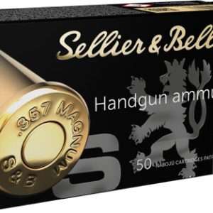 S&B 357 Mag 158gr FMJ-RN Ammo, 50 Rounds