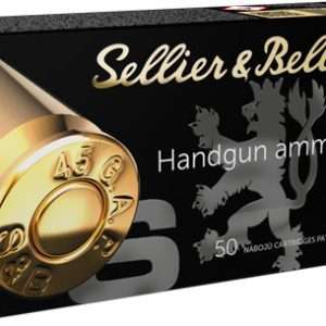 S&B 45 GAP 230gr FMJ-RN Ammo - 50RD 20BX/CS