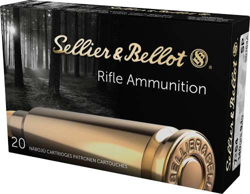 S&B 7x64mm 139gr Soft Point Ammo, 20RD 20BX/CS