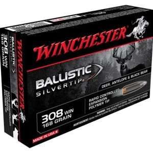 Winchester Supreme 308 Win 168GR SILVERTIP 20RD