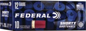 Federal Shorty Shotshell 12GA 1.75" 15/16oz 4BK