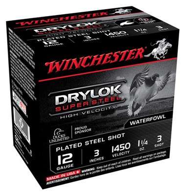 Winchester Drylok 12GA 3" Premium Ammunition - Superior Performance