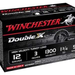 Winchester Double-X 12GA 3" Ammo 1 3/4 oz #5 Shot