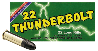 Remington Thunderbolt 22LR Ammo 40GR Lead-RN