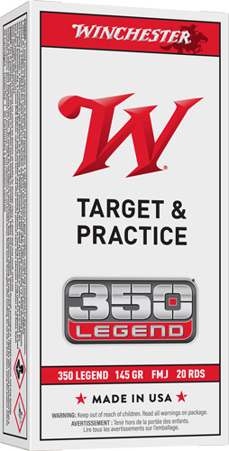 Winchester USA 350 Legend 145GR FMJ 20RD 10BX/CS