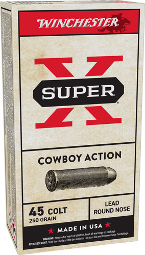 Winchester Cowboy 45 LC 250gr Lead Bullet Flat Nose
