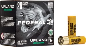 Federal Upland 20GA 2.75" Ammo - #7.5, 1500FPS, 25RD