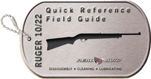 Real Avid Ruger 10/22 Maintenance Cards - Essential Field Guide