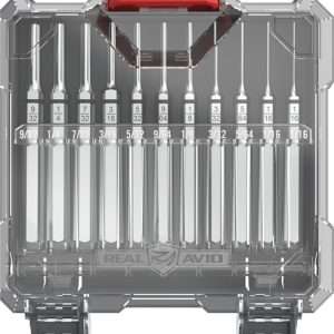 Real Avid Accu-Punch Set - 11 Piece Roll Pin Punch Set