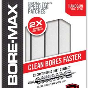 Real Avid Bore Max Speed Jag Lightweight Black 4" Patches