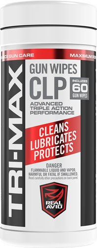 Real Avid Tri-Max CLP Wipes - Pack of 50, Lightweight